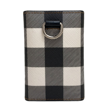 BURBERRY バーバリー バーバリーチェック キーケース PVC レディース 中古