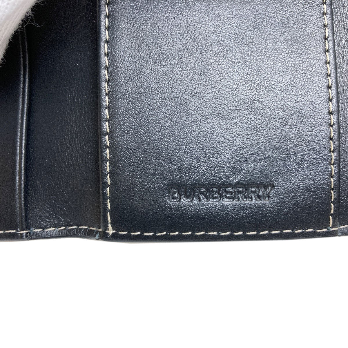 BURBERRY バーバリー バーバリーチェック キーケース PVC レディース 中古