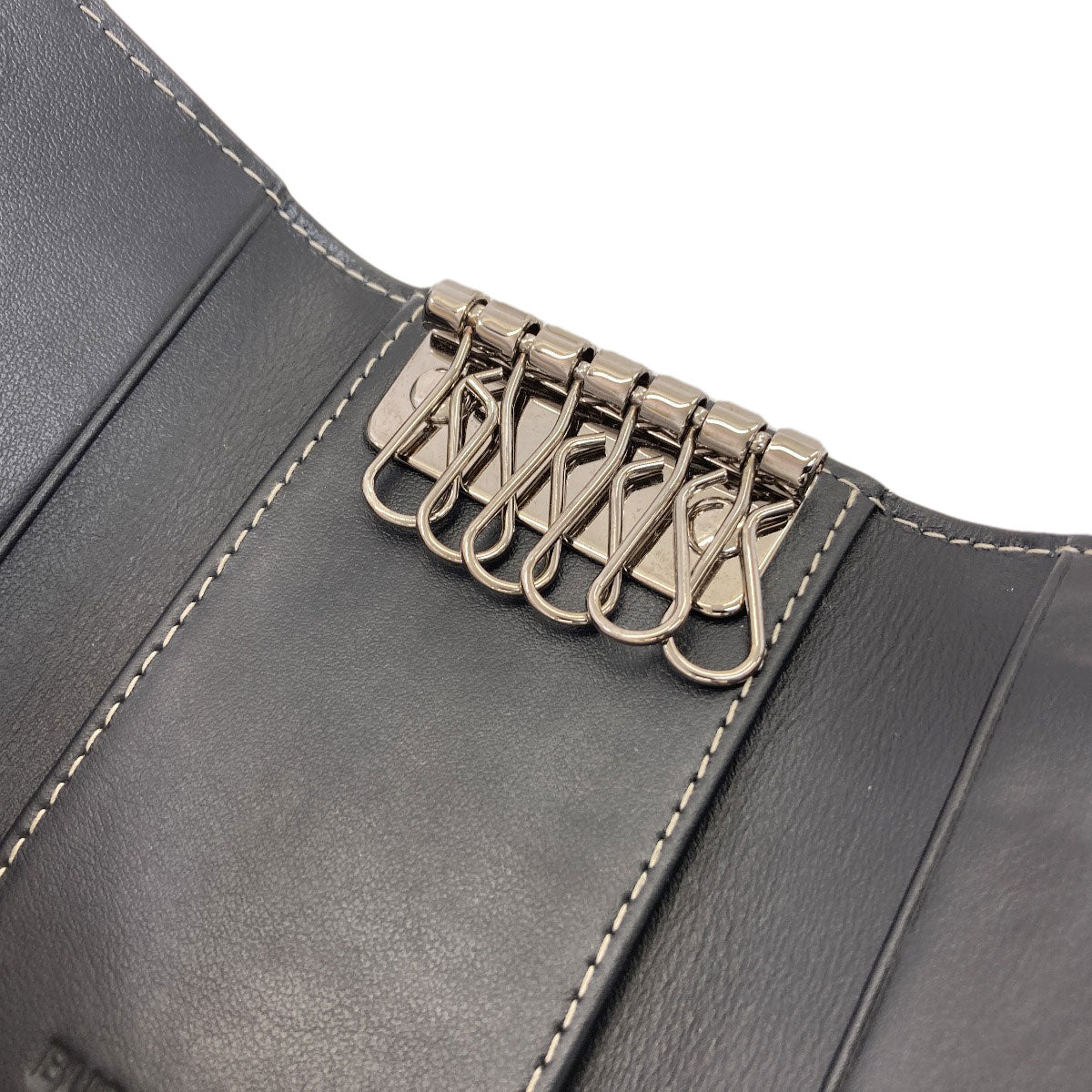 BURBERRY バーバリー バーバリーチェック キーケース PVC レディース 中古
