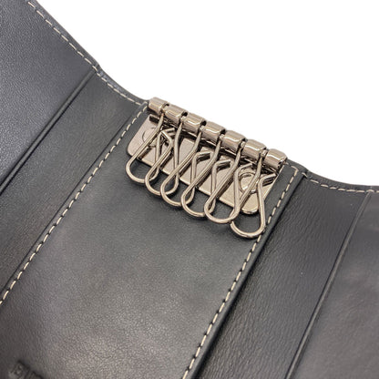 BURBERRY バーバリー バーバリーチェック キーケース PVC レディース 中古