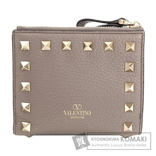 バレンティノ スタッズ 二つ折り財布（小銭入れあり） 中古 商品画像1