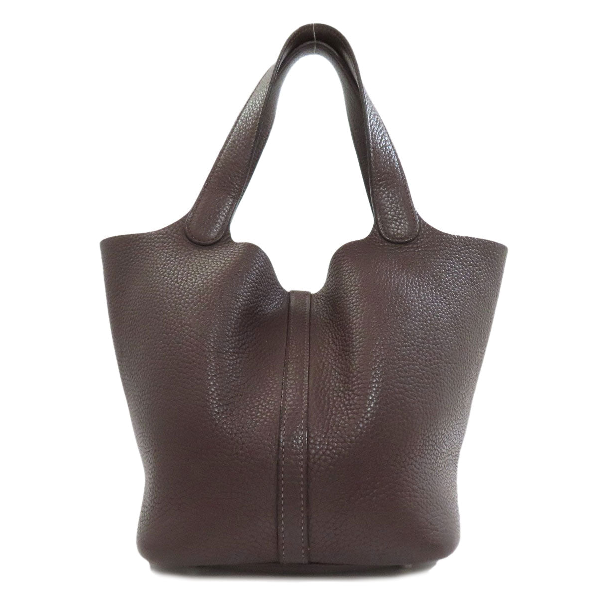 HERMES エルメス ピコタンロックMM シルバー金具 ハンドバッグ トリヨン レディース 中古