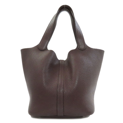 HERMES エルメス ピコタンロックMM シルバー金具 ハンドバッグ トリヨン レディース 中古