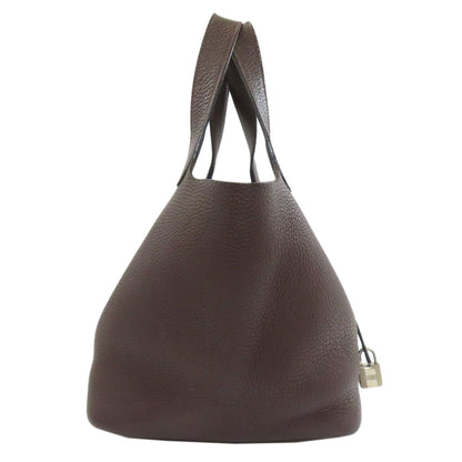 HERMES エルメス ピコタンロックMM シルバー金具 ハンドバッグ トリヨン レディース 中古