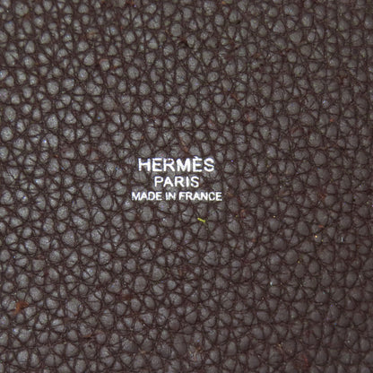 HERMES エルメス ピコタンロックMM シルバー金具 ハンドバッグ トリヨン レディース 中古