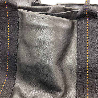 HERMES エルメス キャラバンホリゾンタル 2WAY ハンドバッグ カーフ レディース 中古