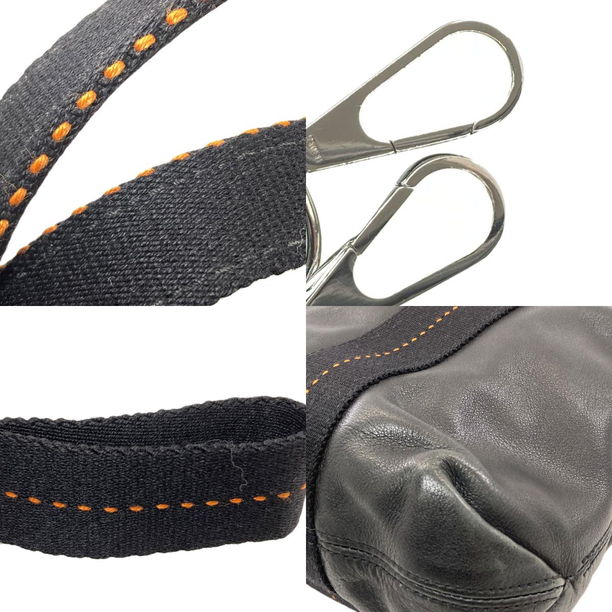HERMES エルメス キャラバンホリゾンタル 2WAY ハンドバッグ カーフ レディース 中古
