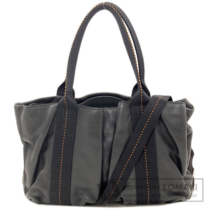HERMES エルメス キャラバンホリゾンタル 2WAY ハンドバッグ カーフ レディース 中古