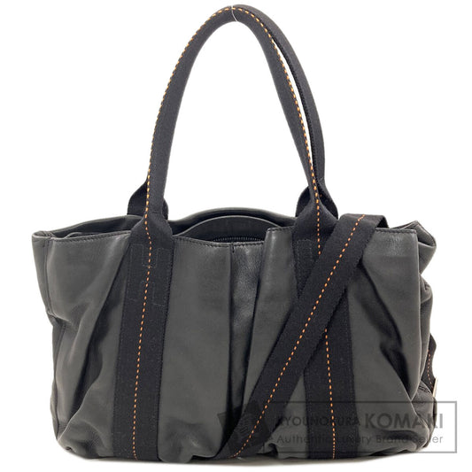 HERMES エルメス キャラバンホリゾンタル 2WAY ハンドバッグ カーフ レディース 中古