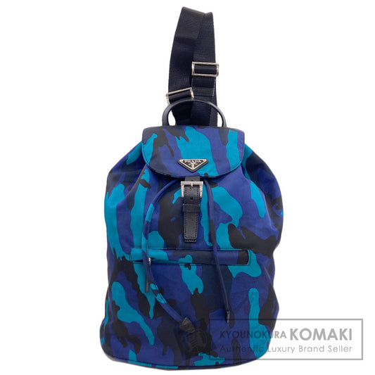 PRADA プラダ BZ0032 カモフラージュ柄 リュック・デイパック ナイロン レディース 中古