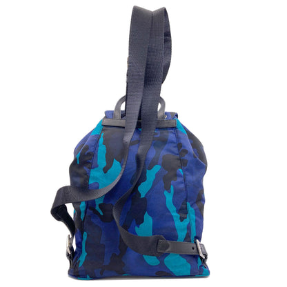 PRADA プラダ BZ0032 カモフラージュ柄 リュック・デイパック ナイロン レディース 中古