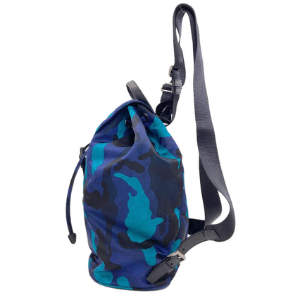 PRADA プラダ BZ0032 カモフラージュ柄 リュック・デイパック ナイロン レディース 中古
