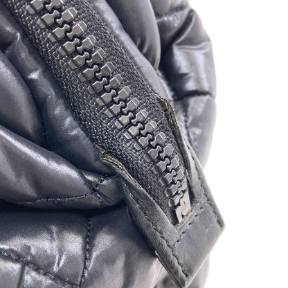 CHANEL シャネル コココクーン シルバー金具 ボストンバッグ ナイロン レディース 中古