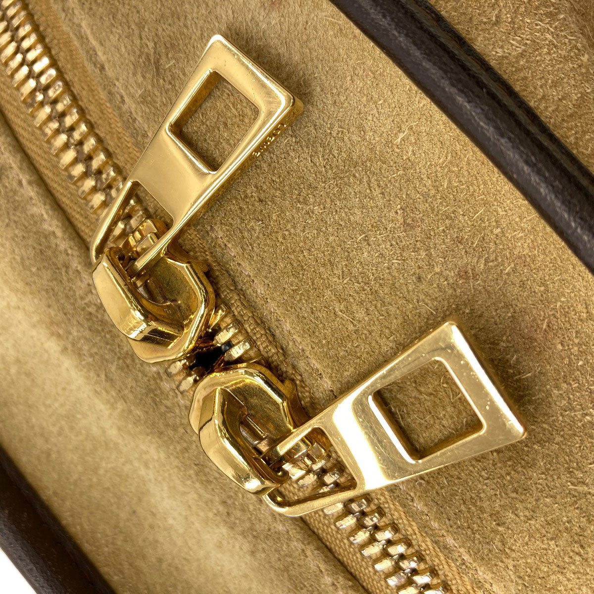 LOEWE ロエベ アマソナ 2WAY ハンドバッグ スウェード レディース 中古