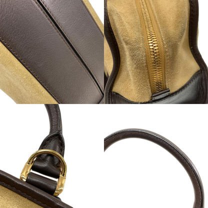 LOEWE ロエベ アマソナ 2WAY ハンドバッグ スウェード レディース 中古