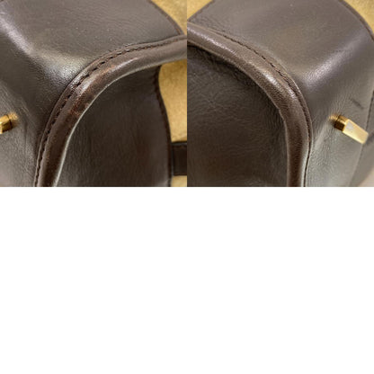LOEWE ロエベ アマソナ 2WAY ハンドバッグ スウェード レディース 中古