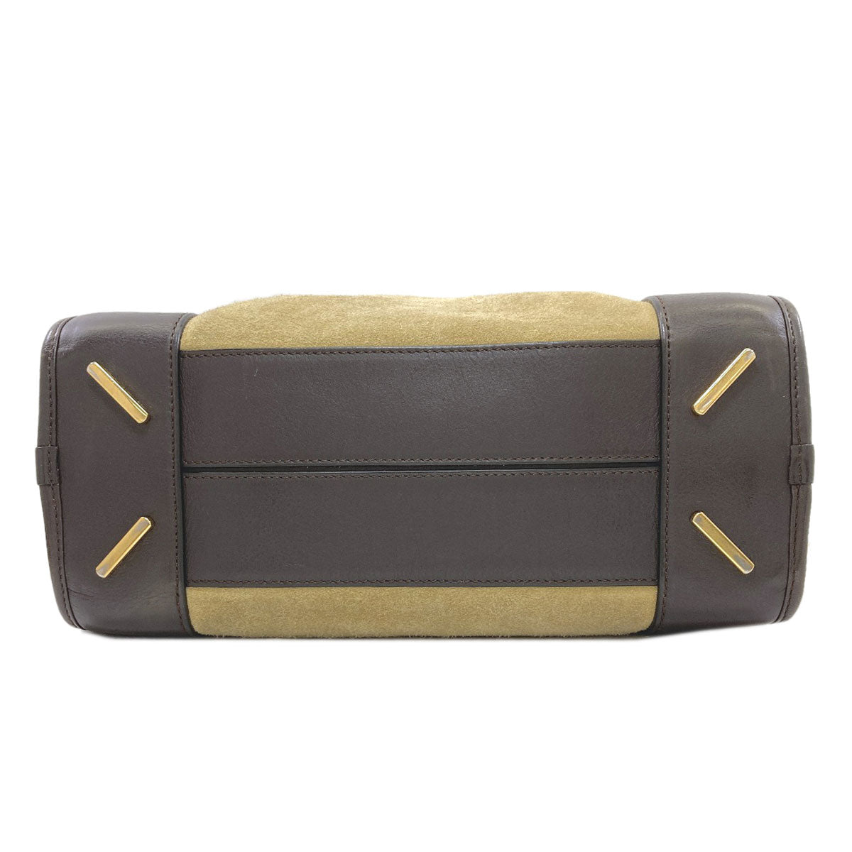 LOEWE ロエベ アマソナ 2WAY ハンドバッグ スウェード レディース 中古