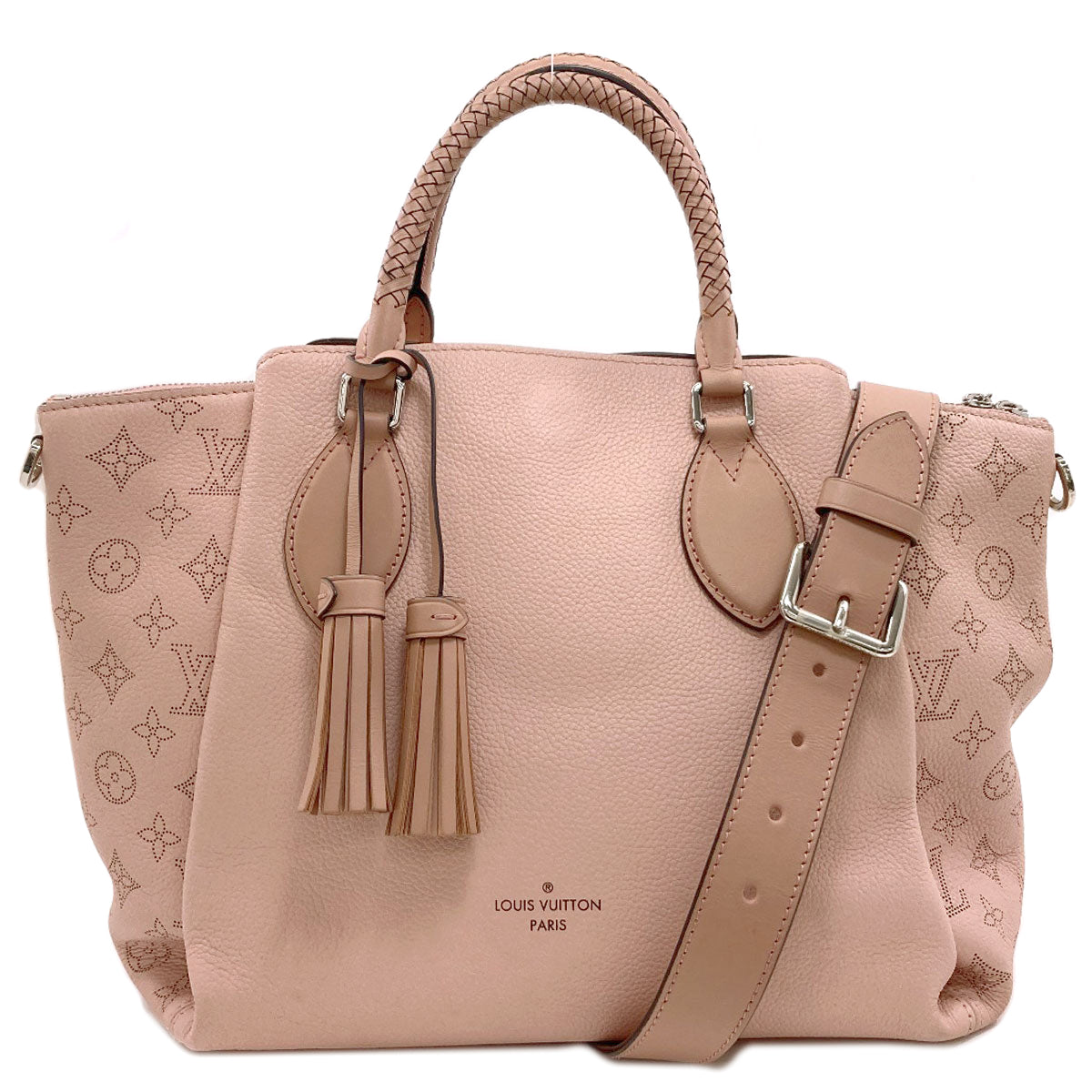 LOUIS VUITTON ルイヴィトン M55033 オメア ハウメア ハンドバッグ マヒナレザー レディース 中古