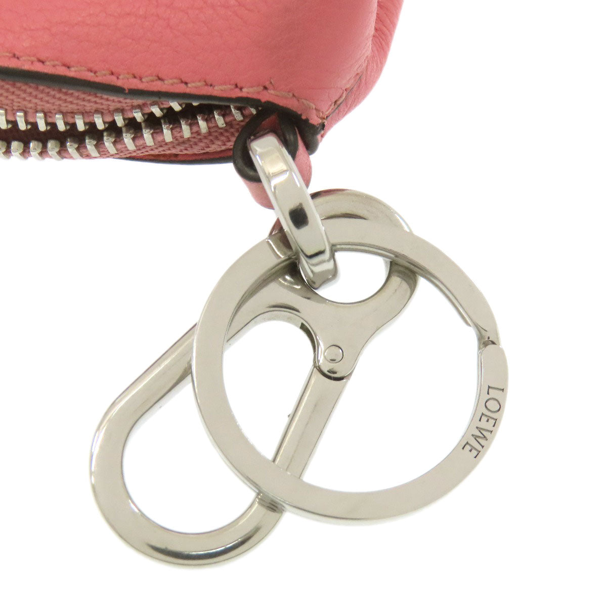 LOEWE ロエベ ゾウモチーフ キーホルダー レザー レディース 中古