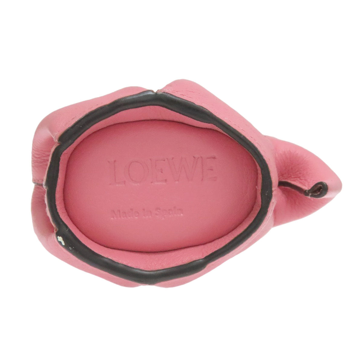 LOEWE ロエベ ゾウモチーフ キーホルダー レザー レディース 中古