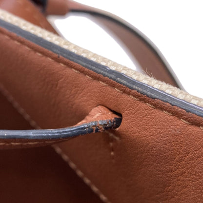 LOEWE ロエベ アナグラム 2WAY トートバッグ キャンバス レディース 中古