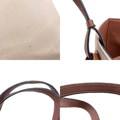 LOEWE ロエベ アナグラム 2WAY トートバッグ キャンバス レディース 中古
