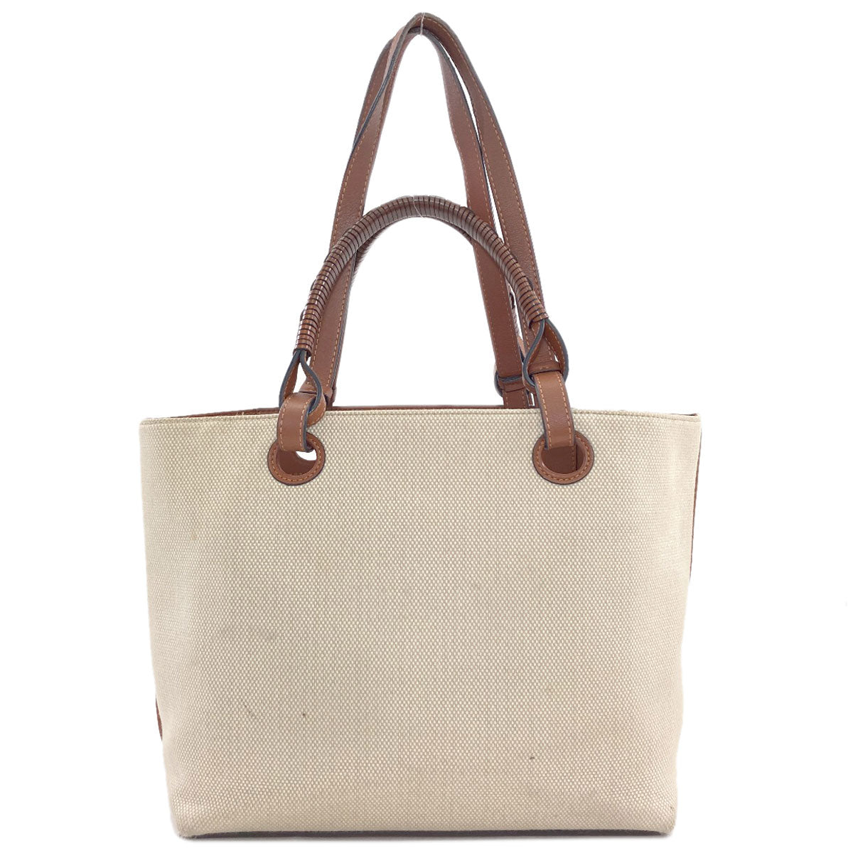 LOEWE ロエベ アナグラム 2WAY トートバッグ キャンバス レディース 中古