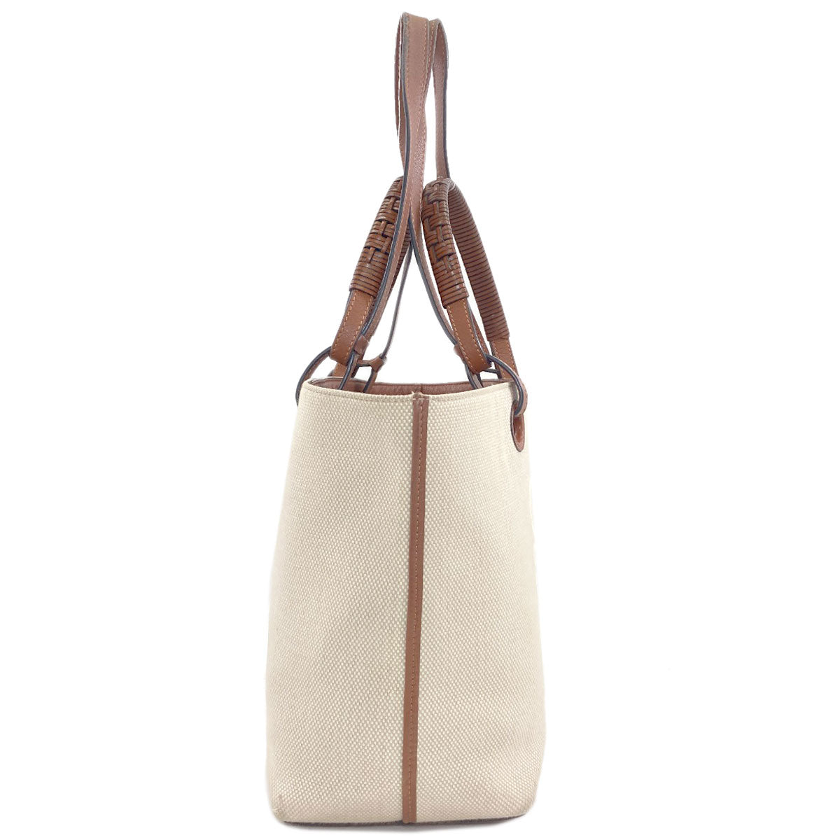 LOEWE ロエベ アナグラム 2WAY トートバッグ キャンバス レディース 中古