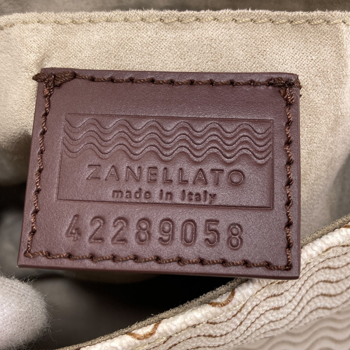 ZANELLATO ザネラート ポスティーナ ブランディーン 2WAY ハンドバッグ レザー レディース 中古