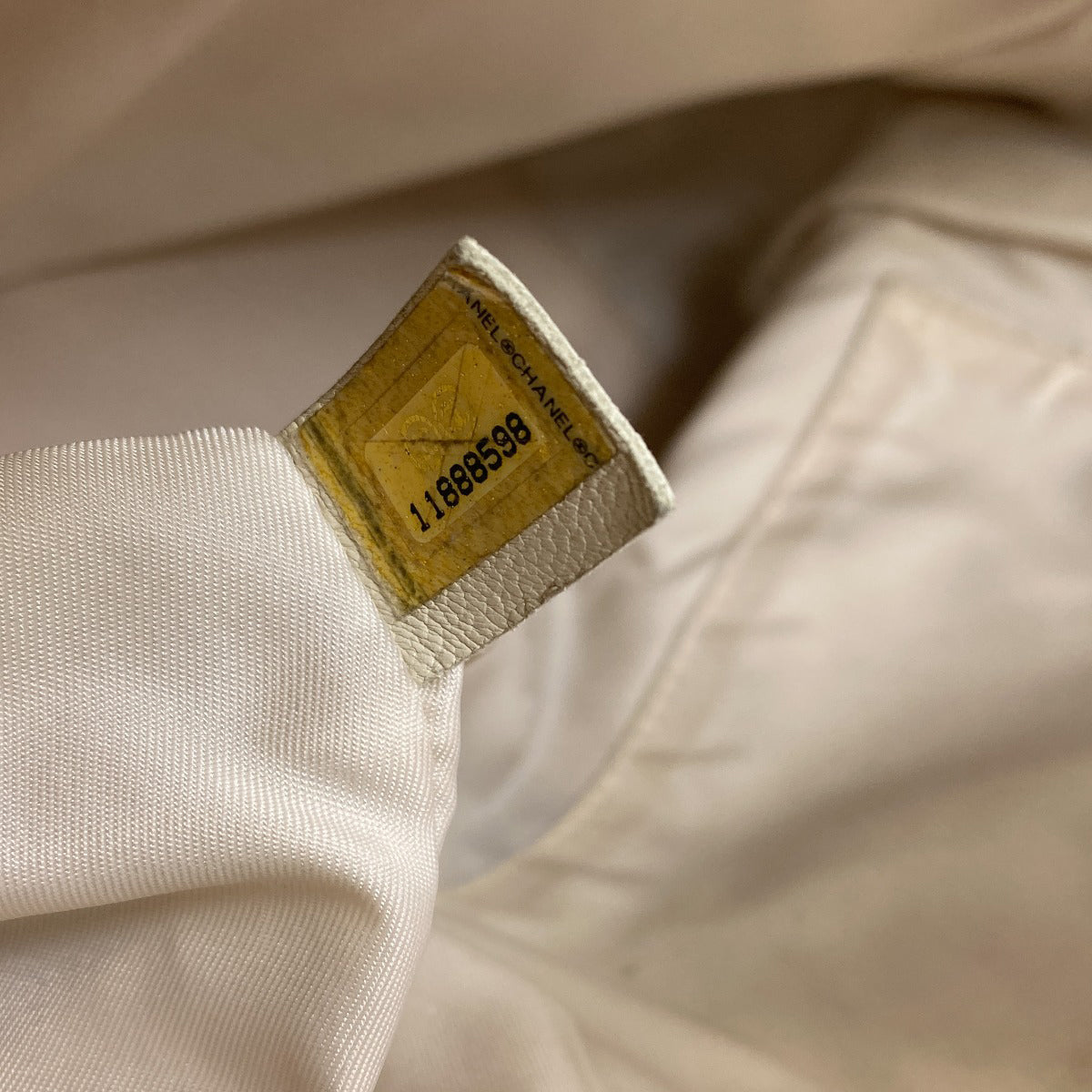 CHANEL シャネル パリビアリッツPM シルバー金具 トートバッグ キャンバス レディース 中古