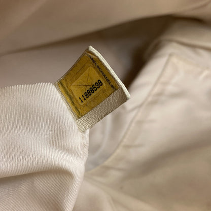 CHANEL シャネル パリビアリッツPM シルバー金具 トートバッグ キャンバス レディース 中古