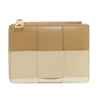 BOTTEGA VENETA ボッテガヴェネタ カセット 二つ折り財布（小銭入れあり） レザー レディース 中古