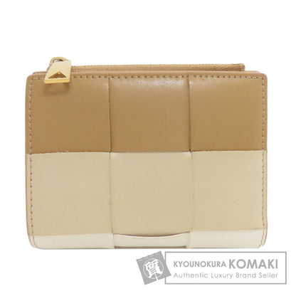 BOTTEGA VENETA ボッテガヴェネタ カセット 二つ折り財布（小銭入れあり） レザー レディース 中古