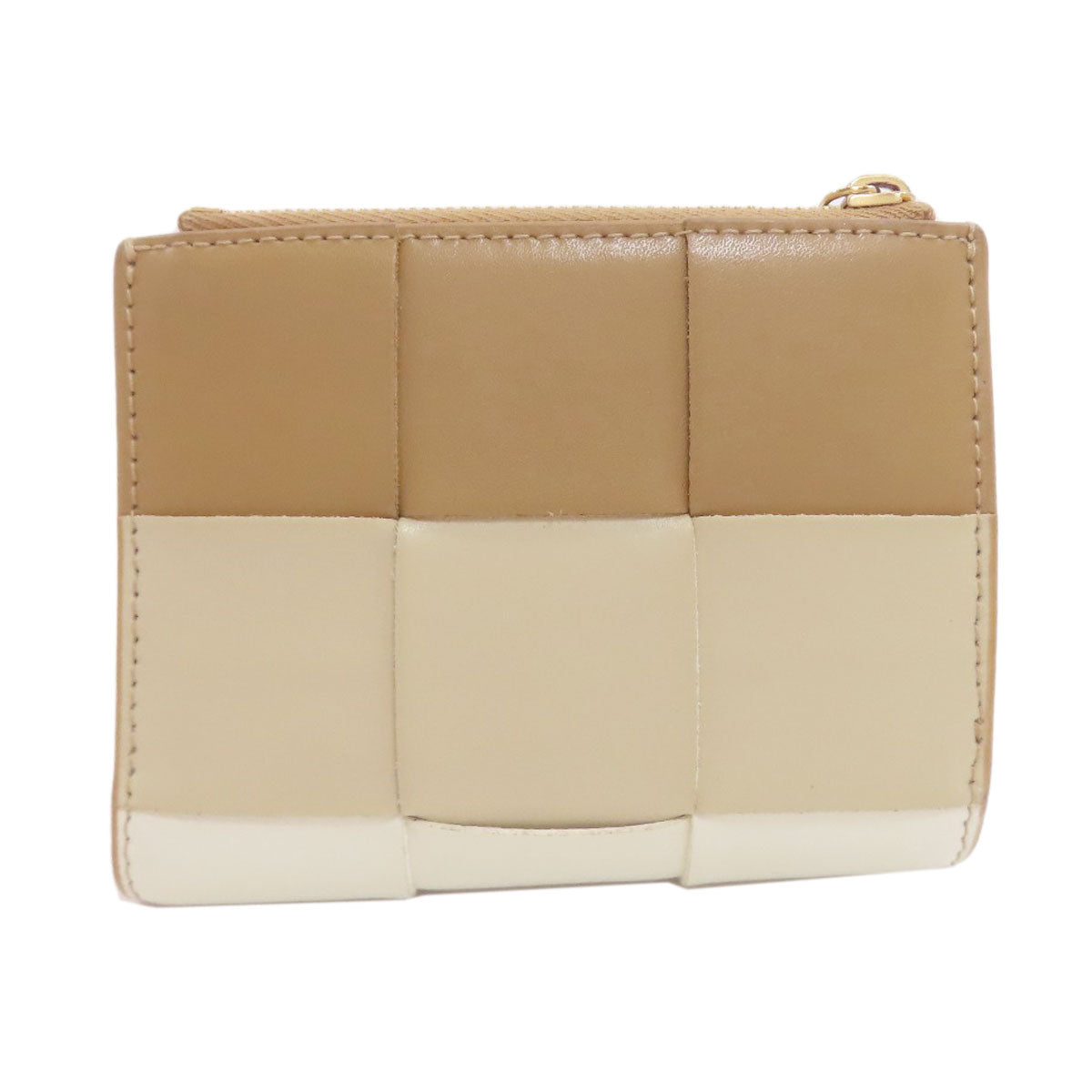 BOTTEGA VENETA ボッテガヴェネタ カセット 二つ折り財布（小銭入れあり） レザー レディース 中古