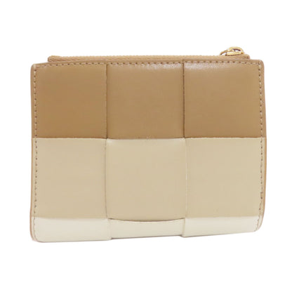 BOTTEGA VENETA ボッテガヴェネタ カセット 二つ折り財布（小銭入れあり） レザー レディース 中古
