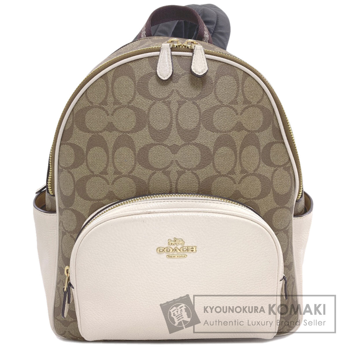 COACH コーチ 5671 シグネチャー リュック・デイパック PVC レディース 中古