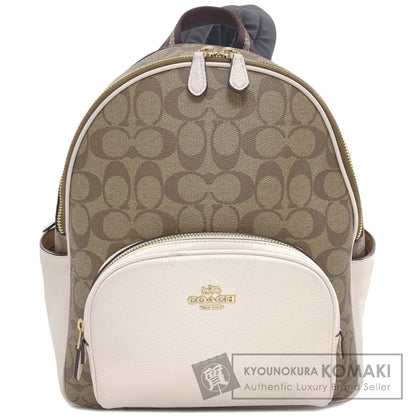 COACH コーチ 5671 シグネチャー リュック・デイパック PVC レディース 中古