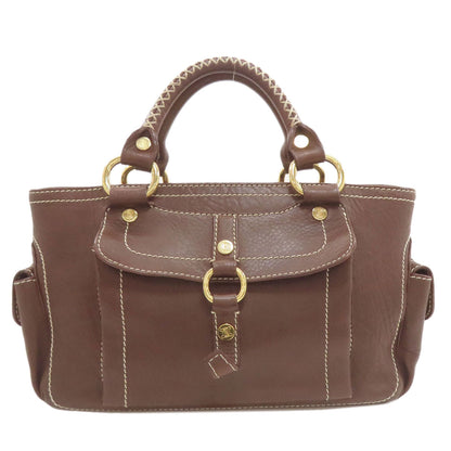 CELINE セリーヌ ブギーバッグ ハンドバッグ レザー レディース 中古