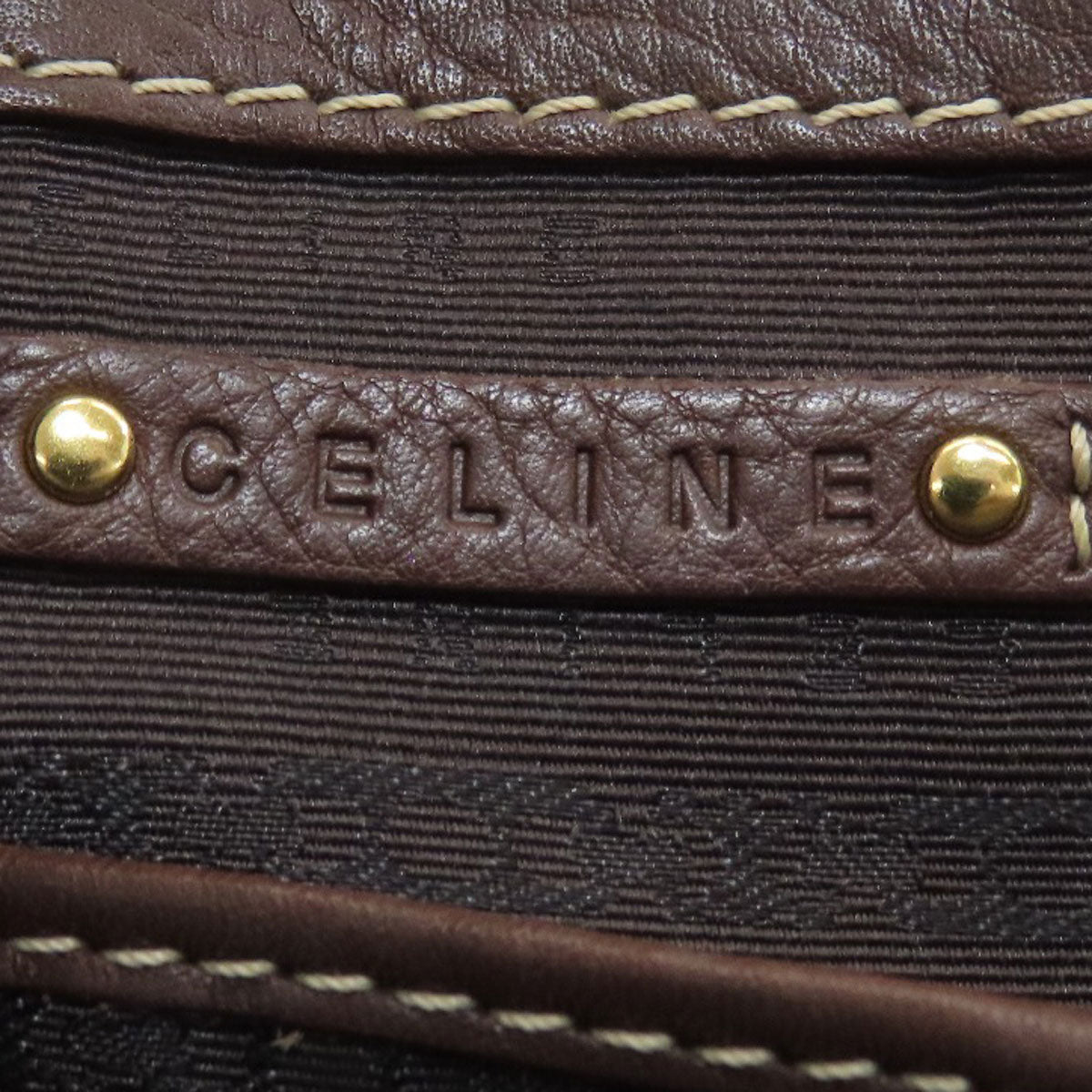 CELINE セリーヌ ブギーバッグ ハンドバッグ レザー レディース 中古