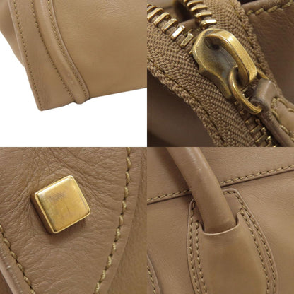 CELINE セリーヌ ラゲージミニ 2WAY トートバッグ カーフ レディース 中古