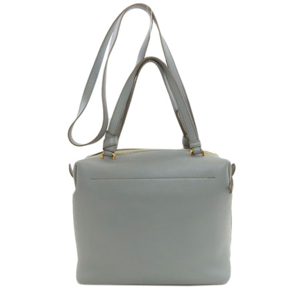 CELINE セリーヌ スモール ソフトキューブ 2WAY ハンドバッグ カーフ レディース 中古