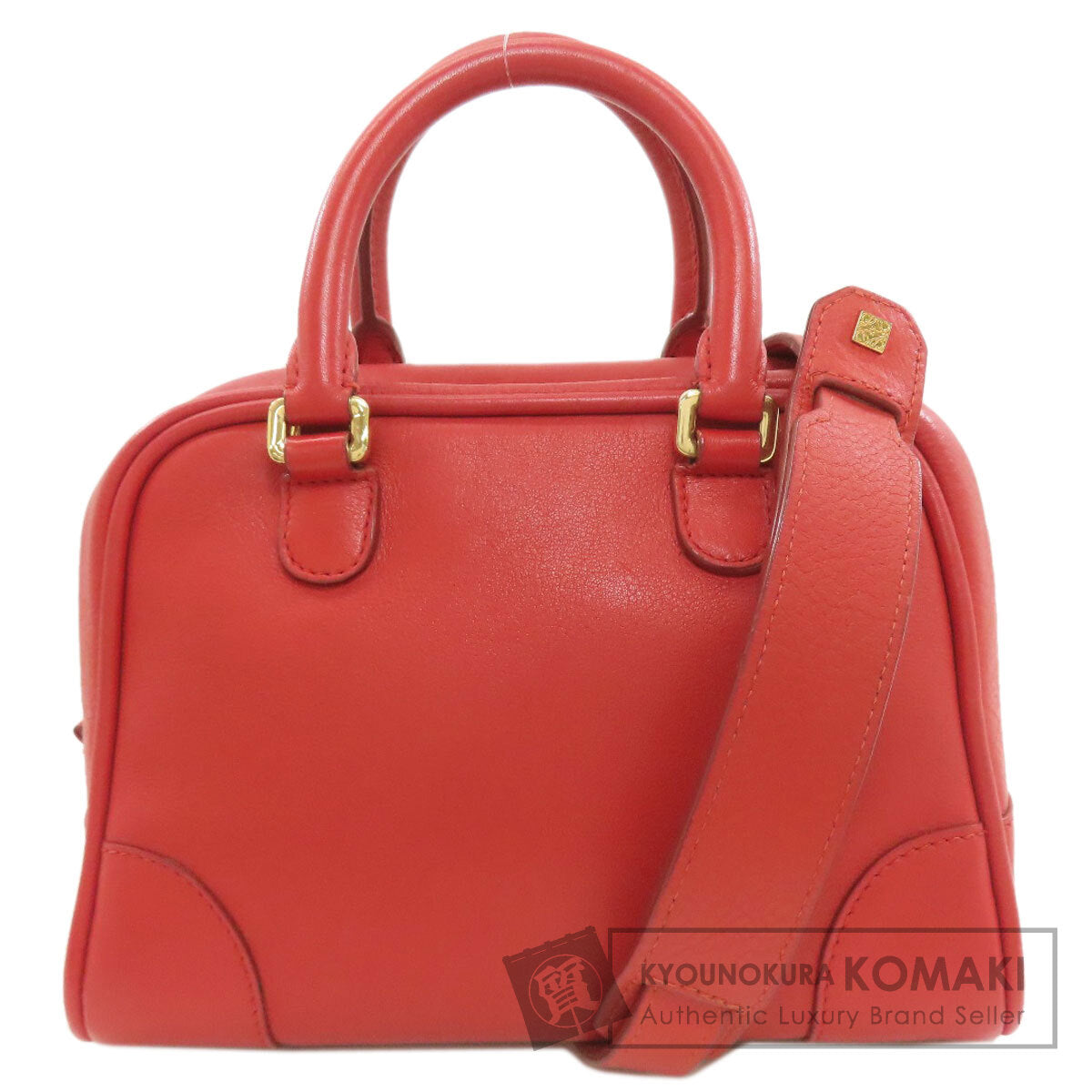 LOEWE ロエベ アマソナ 2WAY ハンドバッグ カーフ レディース 中古