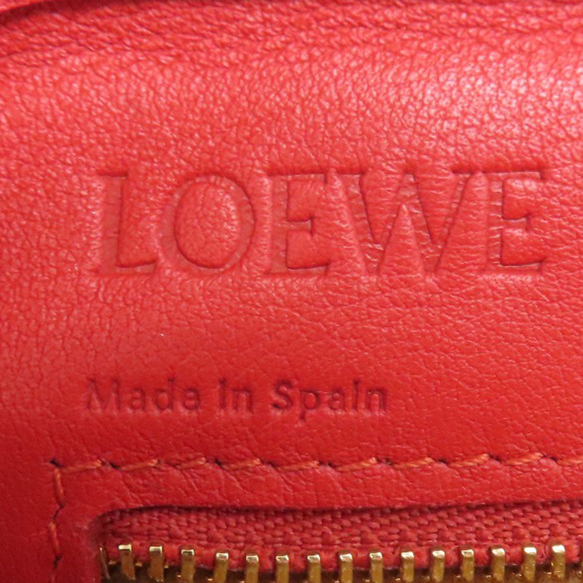 LOEWE ロエベ アマソナ 2WAY ハンドバッグ カーフ レディース 中古