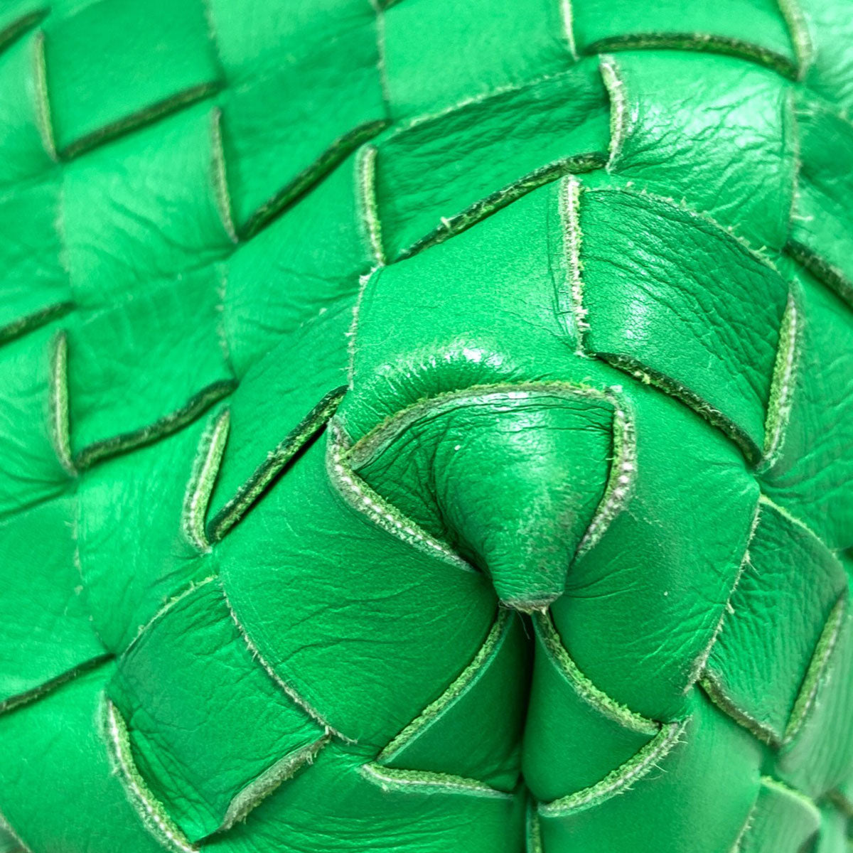 BOTTEGA VENETA ボッテガヴェネタ イントレチャート トートバッグ カーフ レディース 中古