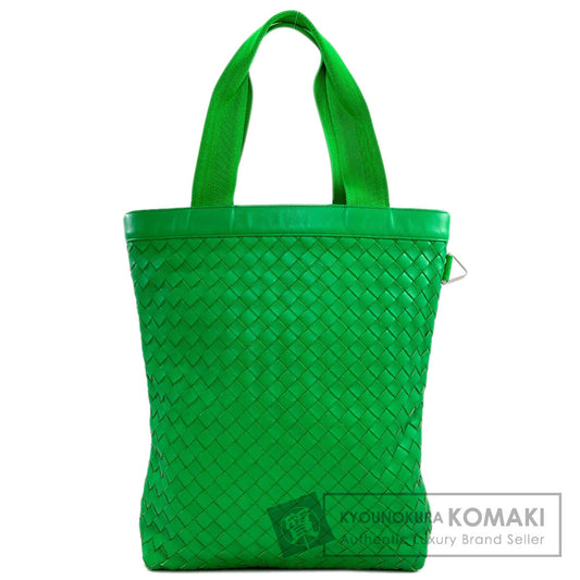 BOTTEGA VENETA ボッテガヴェネタ イントレチャート トートバッグ カーフ レディース 中古