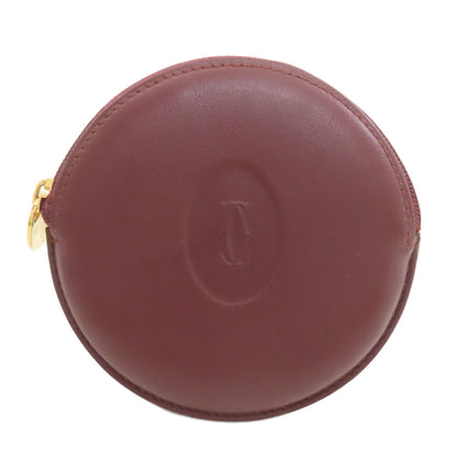 CARTIER カルティエ マストライン コインケース レザー レディース 中古