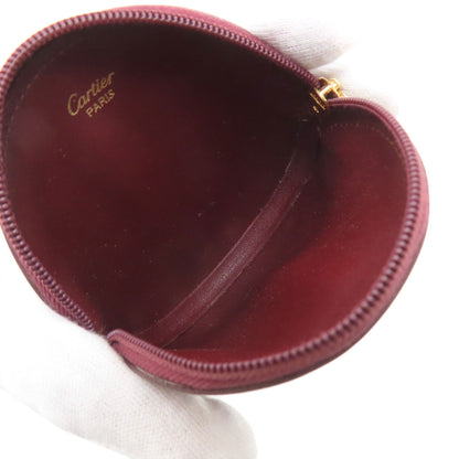 CARTIER カルティエ マストライン コインケース レザー レディース 中古