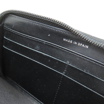 CHANEL シャネル ココマーク シルバー金具 長財布（小銭入れあり） グレインド カーフスキン レディース 中古