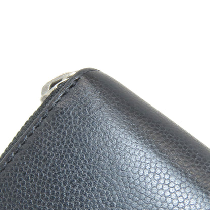 CHANEL シャネル ココマーク シルバー金具 長財布（小銭入れあり） グレインド カーフスキン レディース 中古