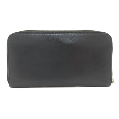 CHANEL シャネル ココマーク シルバー金具 長財布（小銭入れあり） グレインド カーフスキン レディース 中古